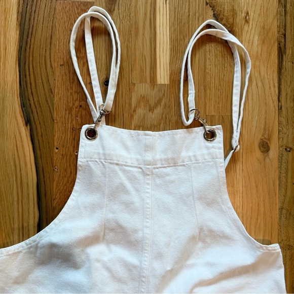 Show Me Your Mumu Trude Romper Overalls White Seasalt Sz XS - Picture 3 of 6